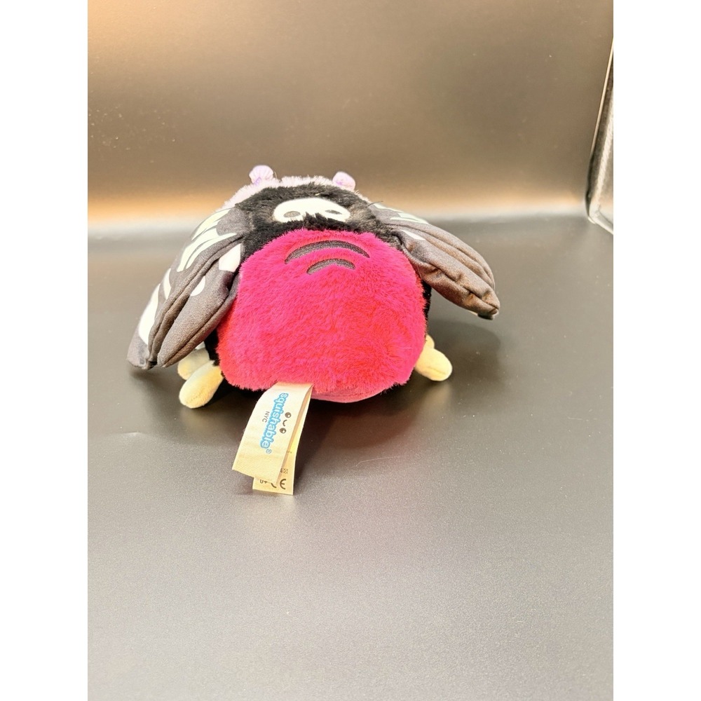 Squishable Poison Hawkmoth Plush Stuffed Animal Purple Insect Butterfly Moth 6" - Picture 3 of 13